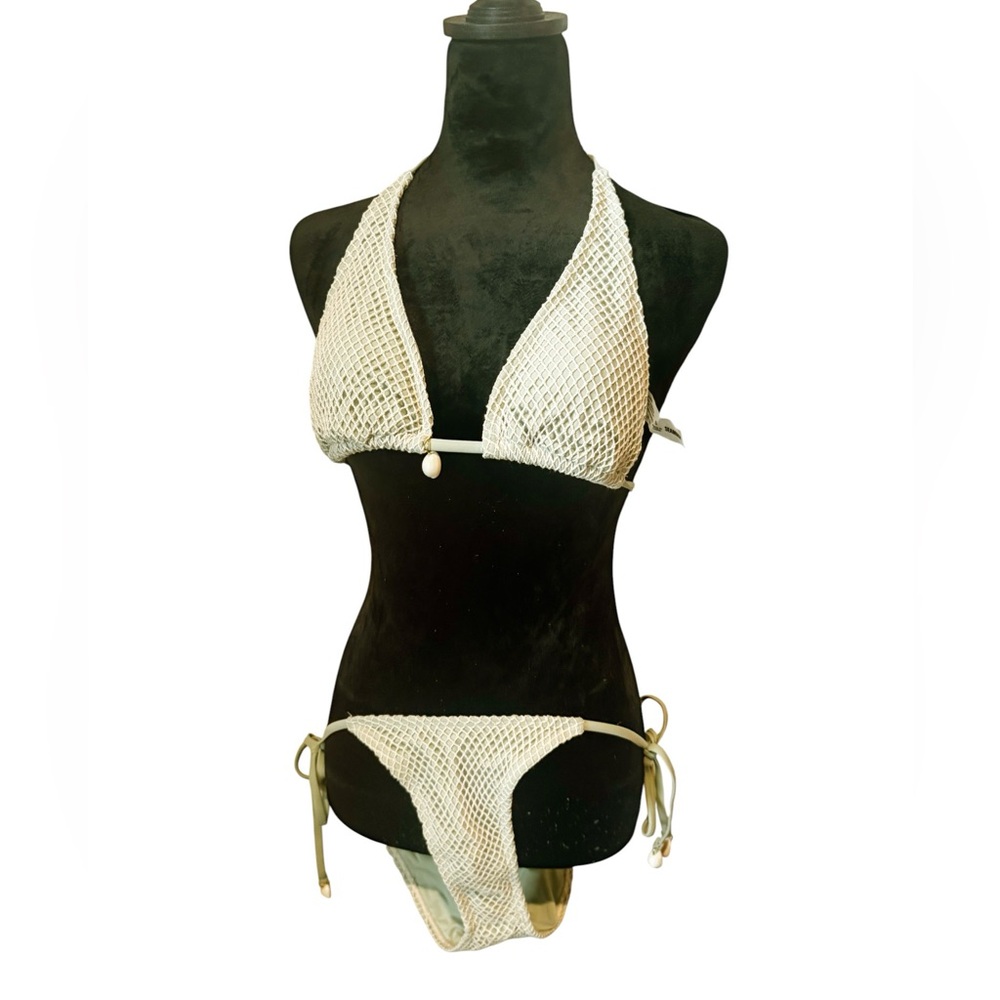 Seamoly Cream Bikini Set